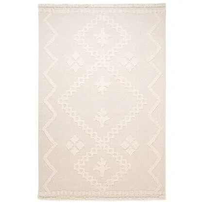 Nordic Weavers Japandi vloerkleed - Knit Fusion Wit - 240x340 cm