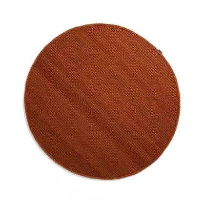 Nordic Weavers Rond wollen vloerkleed Lett - cognac - 250 cm rond