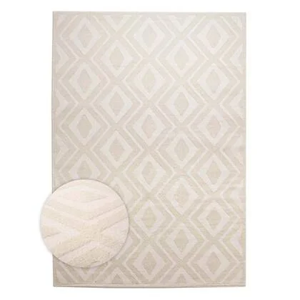 Nordic Weavers Scandinavisch vloerkleed - Contour Diamond crème -