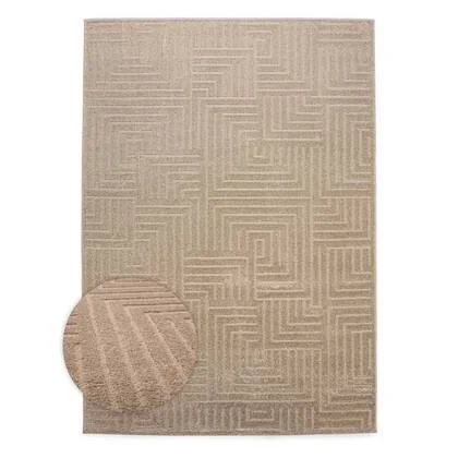 Nordic Weavers Scandinavisch vloerkleed - Contour Gem beige - 300x400
