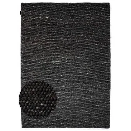 Nordic Weavers Wollen vloerkleed - Fjell zwart - 300x400 cm