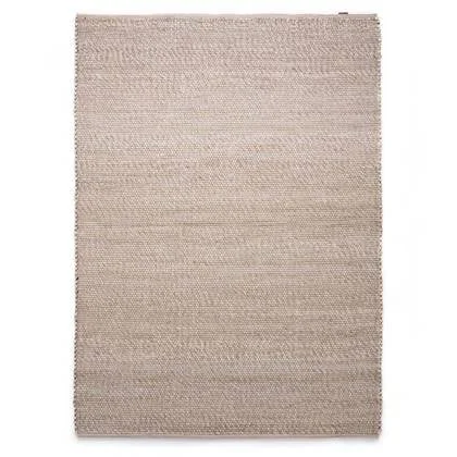 Nordic Weavers Wollen vloerkleed Lett - beige|crème - 140x200 cm