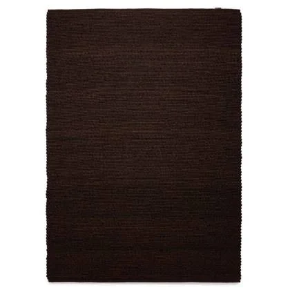 Nordic Weavers Wollen vloerkleed Lett - cacao - 140x200 cm