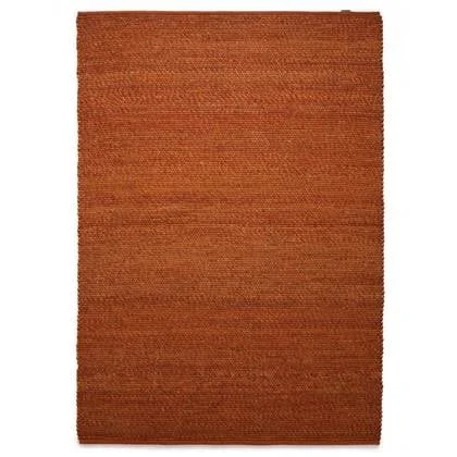 Nordic Weavers Wollen vloerkleed Lett - cognac - 140x200 cm