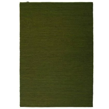 Nordic Weavers Wollen vloerkleed Lett - groen - 160x230 cm