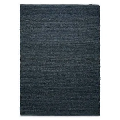 Nordic Weavers Wollen vloerkleed Lett - petrol - 90x160 cm