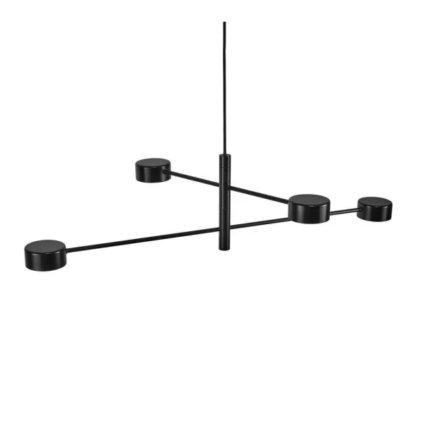 Nordlux - Clyde 4 LED Hanglamp Black