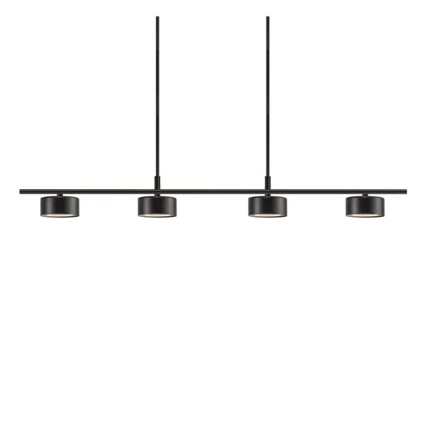 Nordlux - Clyde 4 LED Hanglamp Long Black