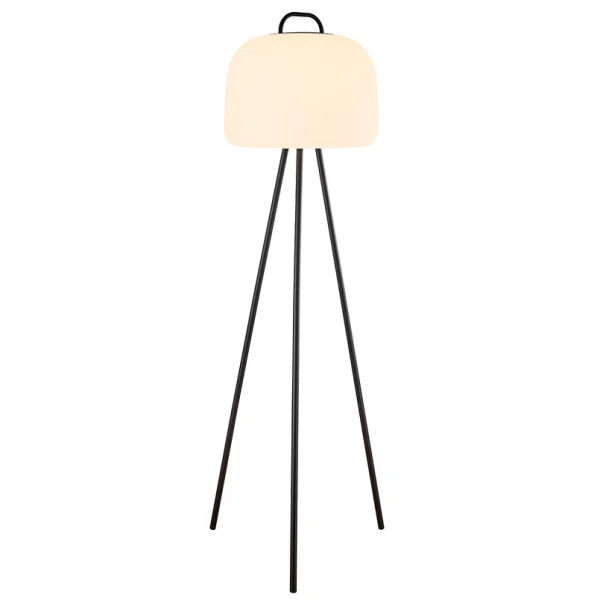 Nordlux - Kettle Tripod LED vloerlamp metalen, kap 36cm