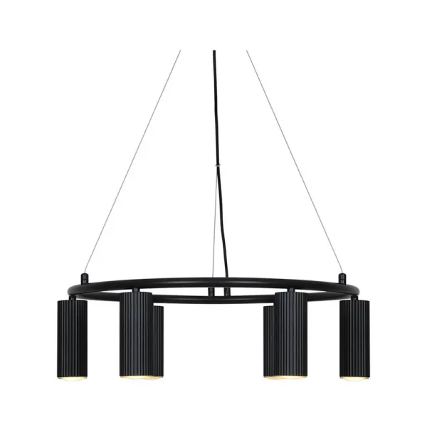 Nordlux - Vico Chandelier Hanglamp Zwart