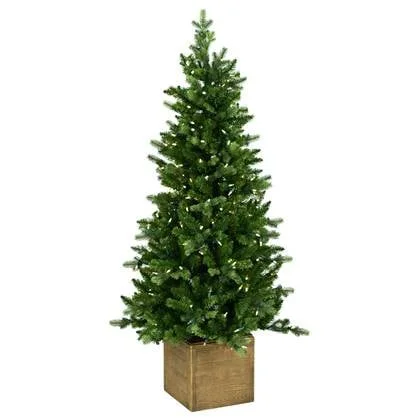 Norfolk kunst (tafel)kerstboom - 137 cm - groen - Ø 97 cm - 903 tips