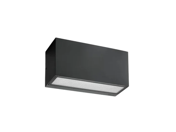 Norlys - Asker Down LED Buiten Wandlamp L22,5 Zwart