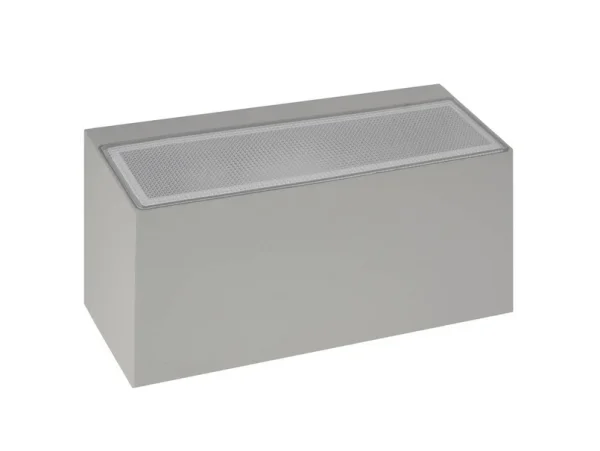 Norlys - Asker Up/Down LED buiten wandlamp L22,5 aluminium