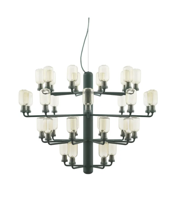 Normann Copenhagen - Amp Chandelier Groot Gold/Green