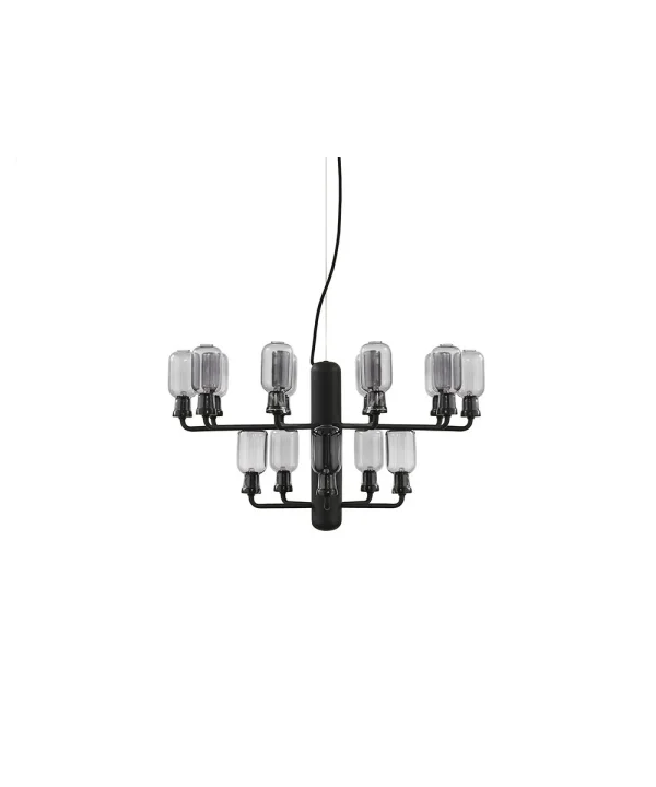 Normann Copenhagen - Amp Chandelier Small Smoke/Black