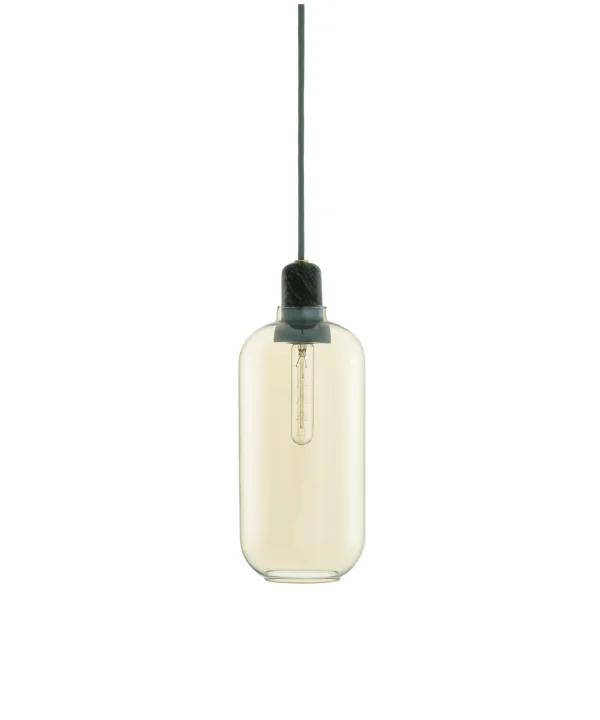 Normann Copenhagen - Amp Hanglamp Groot Goud/Groen