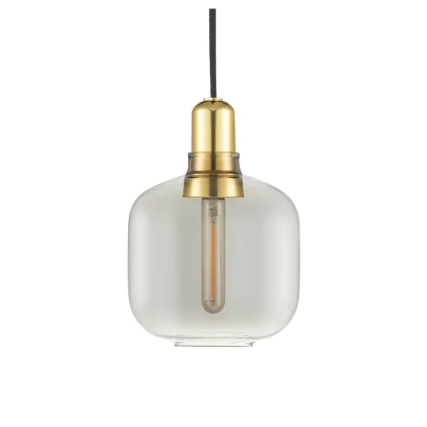 Normann Copenhagen Amp lamp klein Smoke-messing