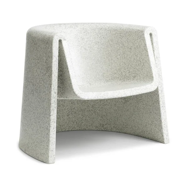 Normann Copenhagen Bit Lounge Chair stoel Wit