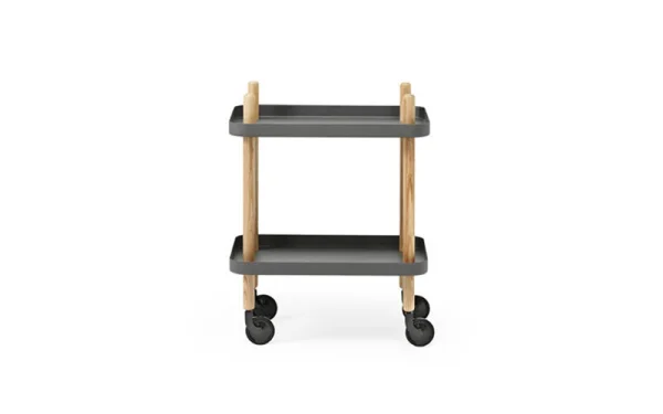 Normann Copenhagen Block Table serveerwagen - donkergrijs