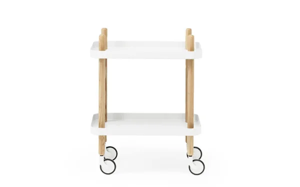 Normann Copenhagen Block Table serveerwagen - wit