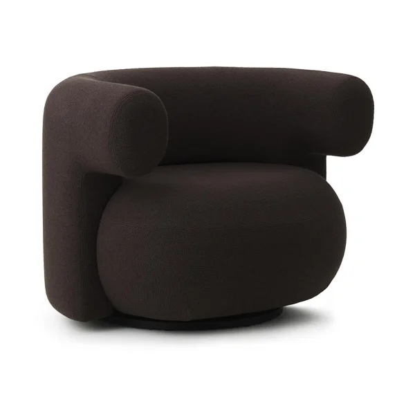 Normann Copenhagen Burra loungefauteuil w. retour Yoredale UDA06