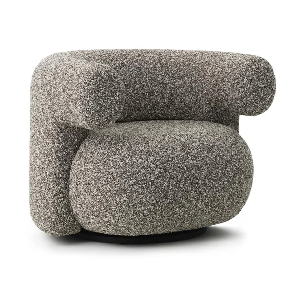 Normann Copenhagen Burra loungefauteuil w. retour Zero 0110