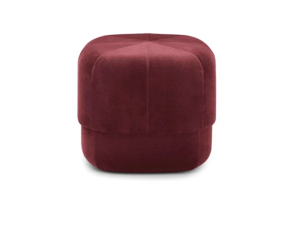 Normann Copenhagen - Circus Pouf Small Dark Red