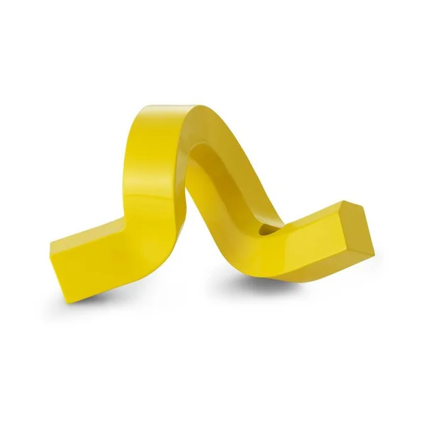 Normann Copenhagen Crooked kandelaar 1 Yellow