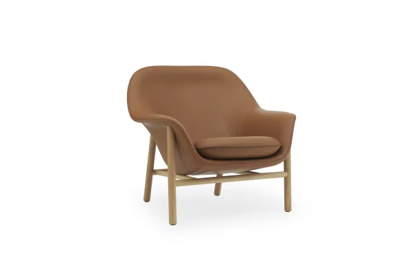 Normann Copenhagen Drape Lounge Chair Low Eiken - Ultra41574