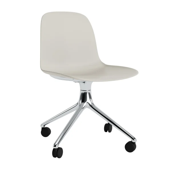 Normann Copenhagen Form Chair Swivel draaistoel - NormannCopenhagenFormLightGrey - aluminium