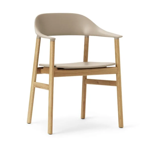 Normann Copenhagen Herit eiken stoel Sand