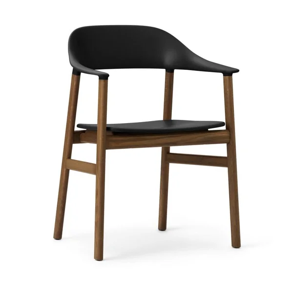 Normann Copenhagen Herit stoel gerookt eikenhout Black