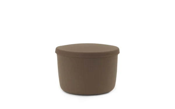 Normann Copenhagen Hide Storage Poef - NormannCopenhagenHideBrown - small