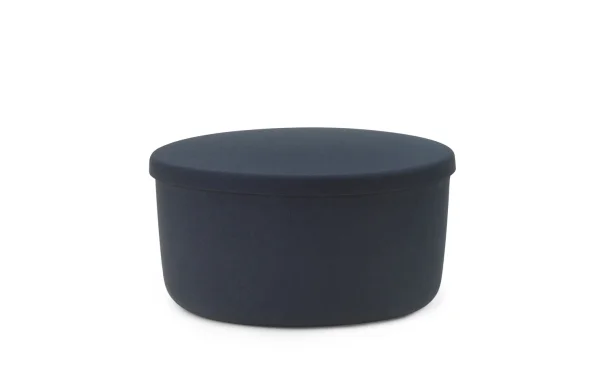 Normann Copenhagen Hide Storage Poef - NormannCopenhagenHideSteelBlue - large