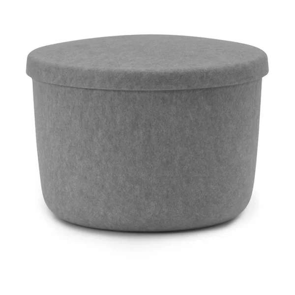 Normann Copenhagen Hide Storage zitpoef klein Grijs