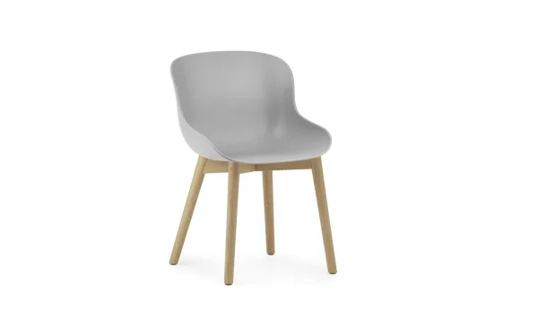 Normann Copenhagen Hyg Chair Wood - grijs - eiken