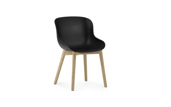 Normann Copenhagen Hyg Chair Wood - zwart - eiken