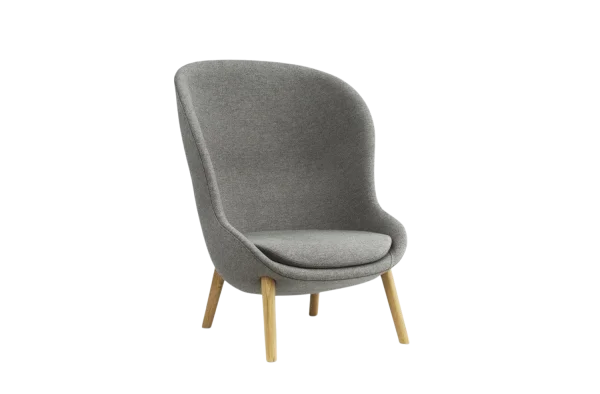 Normann Copenhagen Hyg Loungefauteuil hoog  - eiken