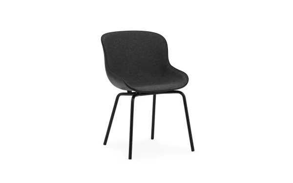 Normann Copenhagen Hyg Stoel Houten frame/Frontbekleding - zwart/zwart