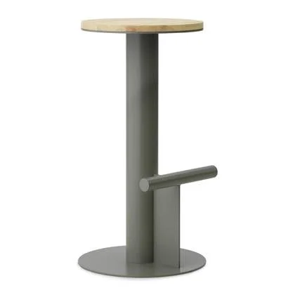 Normann Copenhagen Pole Barkruk 75 cm - Pine/Grey