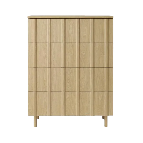 Normann Copenhagen Rib commode 4 lades Oak