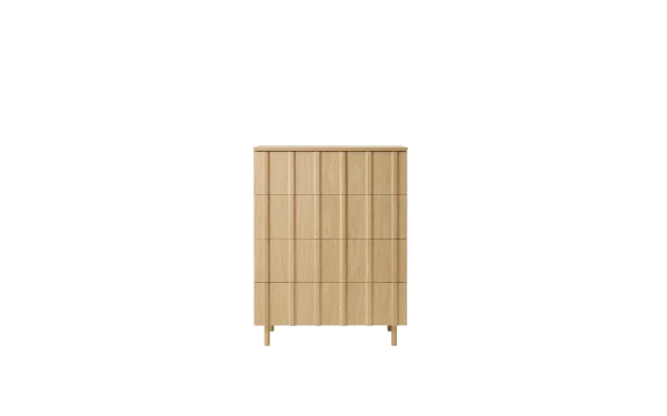 Normann Copenhagen Rib ladekast - oak