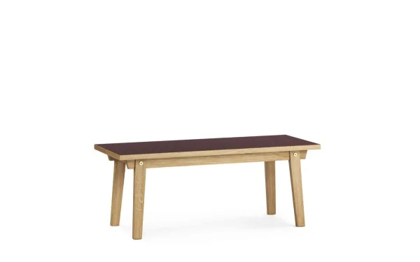 Normann Copenhagen Slice Salontafel - bordeaux