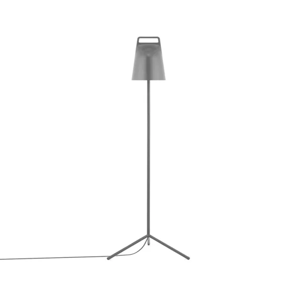 Normann Copenhagen Stage vloerlamp grey, gepoedercoat staal