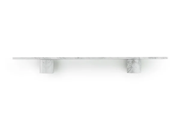 Normann Copenhagen Sten plank - witte marmer - 120 cm