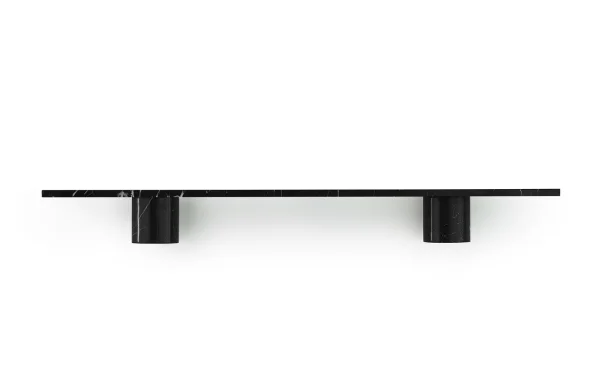 Normann Copenhagen Sten plank - zwart marmer - 120 cm