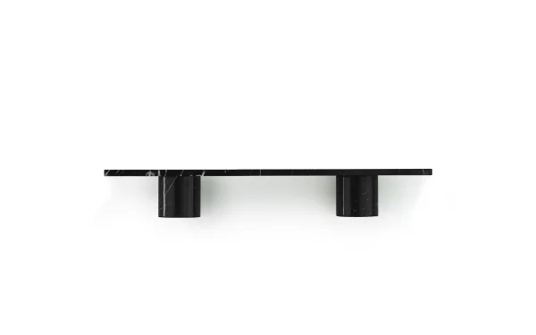 Normann Copenhagen Sten plank - zwart marmer - 80 cm