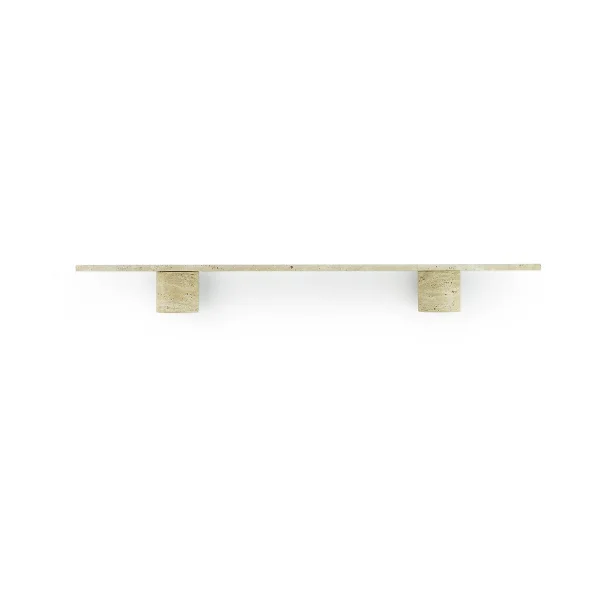 Normann Copenhagen Sten Shelf wandplank 120 cm Travertine