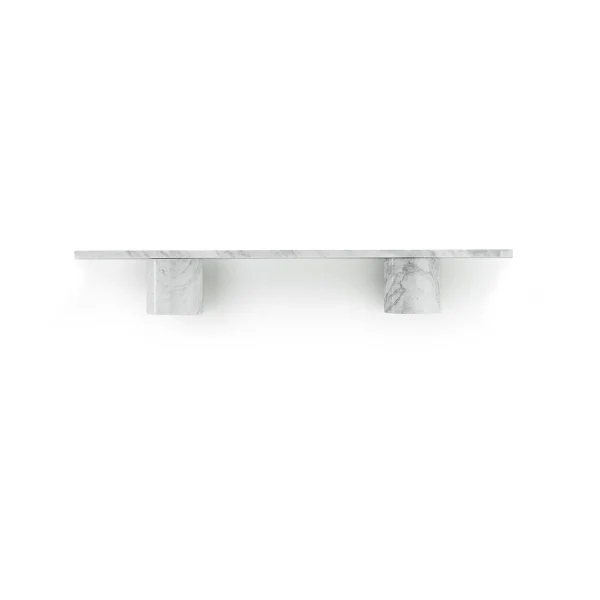 Normann Copenhagen Sten Shelf wandplank 80 cm White marble