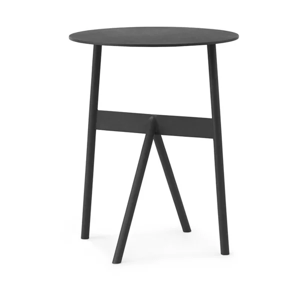 Normann Copenhagen Stock Table bijzettafel Ø37 cm H:46 cm Black